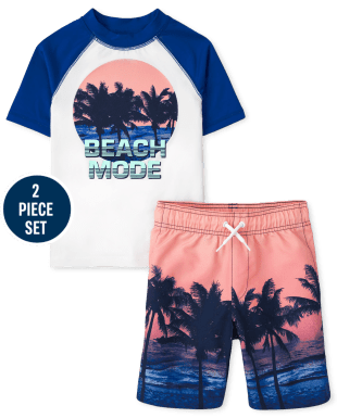 Children's place boy swimwear hotsell