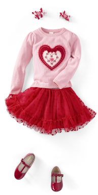 The Cutest Kid's Valentines Outfits from Gymboree, Sandy A La Mode