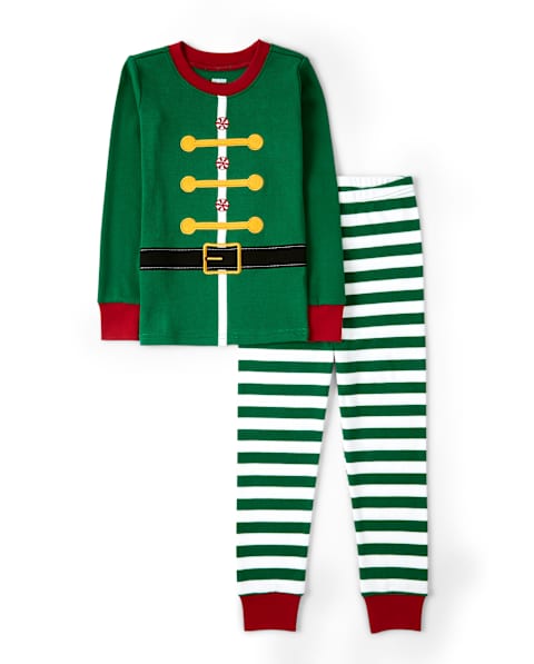 Пижама Gymmies для детей, хлопок, 2 предмета — Gymboree, цвет: Зелёный