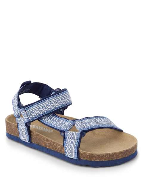Сандалии Gymboree Chambray Sandals для мальчиков, цвет: Синий