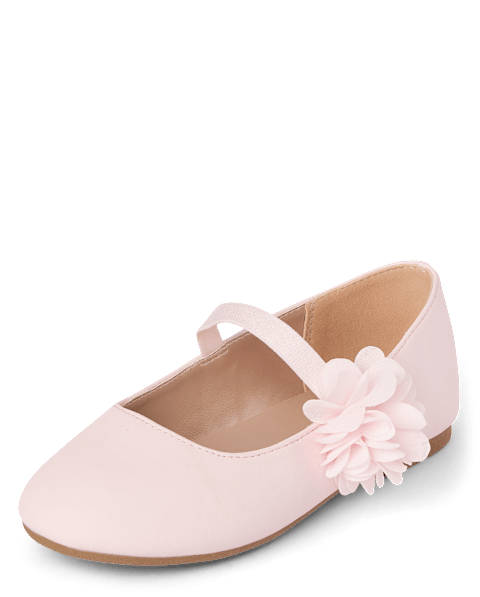 Балетки Gymboree Floral Ballet для девочек, цвет: Розовый