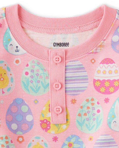 Пижама Snug для детей, хлопок — Gymboree, цвет: Розовый