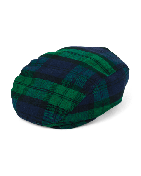 Головной убор Gymboree Plaid Newsboy Hat - All Dressed Up для мальчиков, цвет: Зелёный