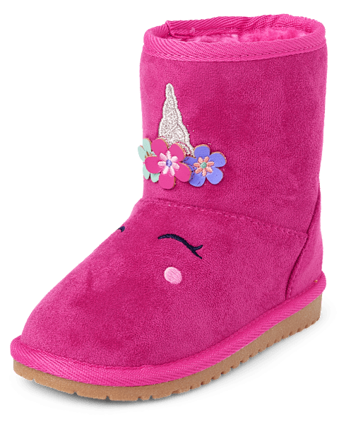Ботинки Gymboree Unicorn - Dino Friends для девочек, цвет: Розовый