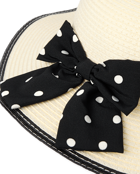 Головной убор Gymboree Bow Sun Hat - Swim Shop для девочек, цвет: Белый