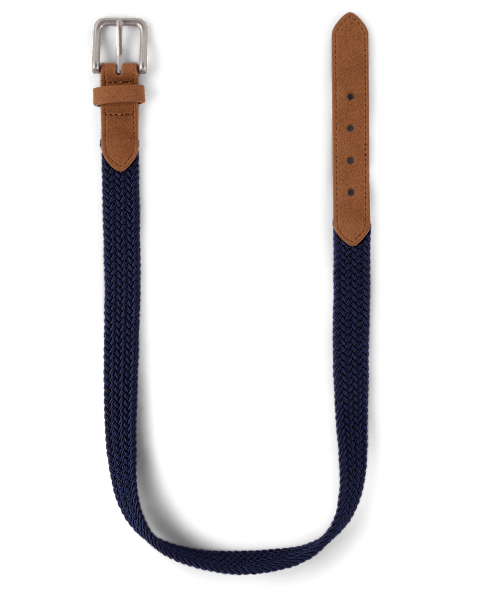 Ремень Gymboree Braided Belt - Little Essentials для мальчиков, цвет: Синий