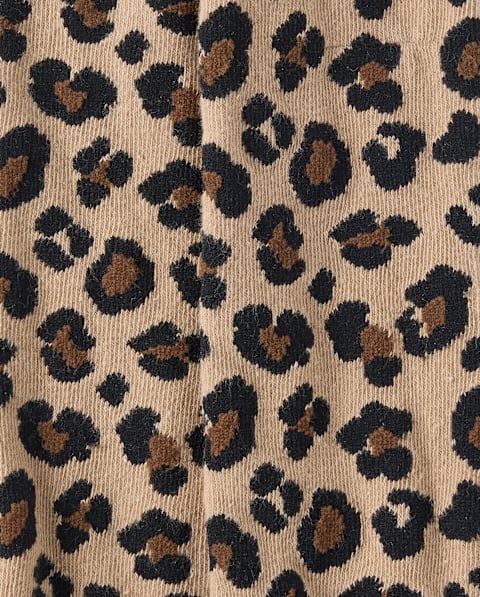 Колготки Gymboree Leopard Ribbed Tights 2-Pack - The Leopard Edit для девочек, цвет: Разноцветный