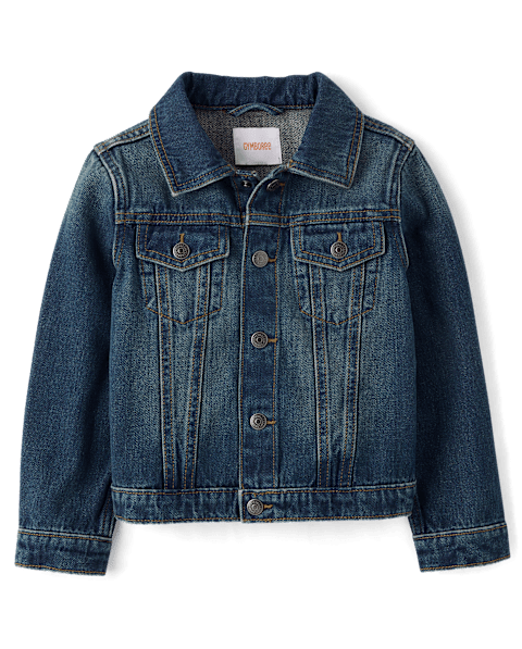 Куртка Gymboree Relaxed Denim Jacket - Little Essentials для мальчиков, цвет: Синий