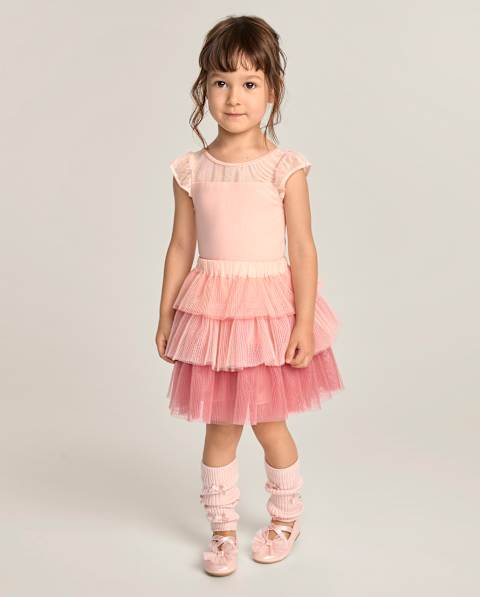 Детские гетры с бантом Gymboree Le Petite Ballet, цвет: Розовый