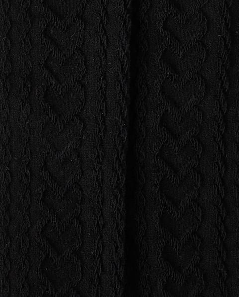 Колготки Gymboree Heart Cable Knit Tights - Little Essentials для девочек, цвет: Чёрный