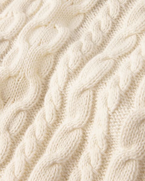 Свитер Gymboree Cable Knit Sweater - Little Essentials для мальчиков, цвет: Кремовый