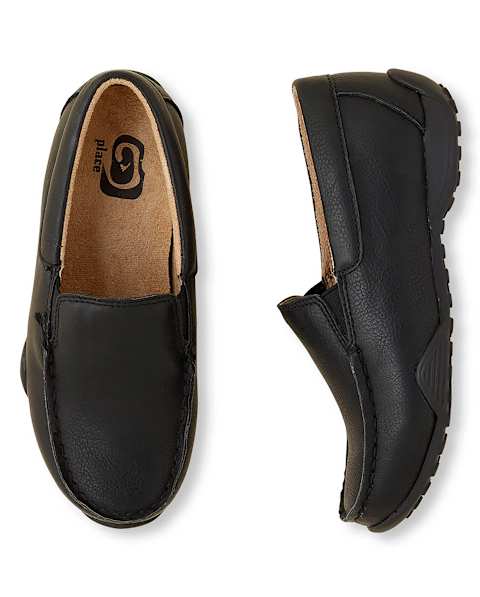 Туфли The Children's Place Slip On Dress Shoes для мальчиков, цвет: Чёрный