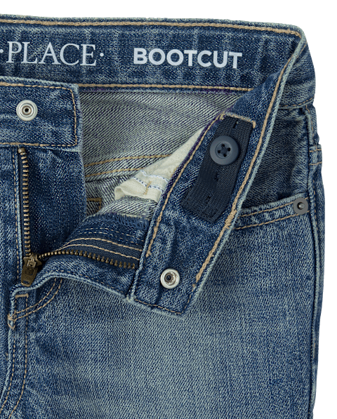 Джинсы The Children's Place Bootcut для мальчиков, цвет: Синий