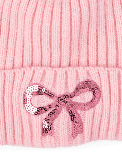 Шапки The Children's Place Bow Pom Pom 2-Pack для девочек, цвет: Разноцветный