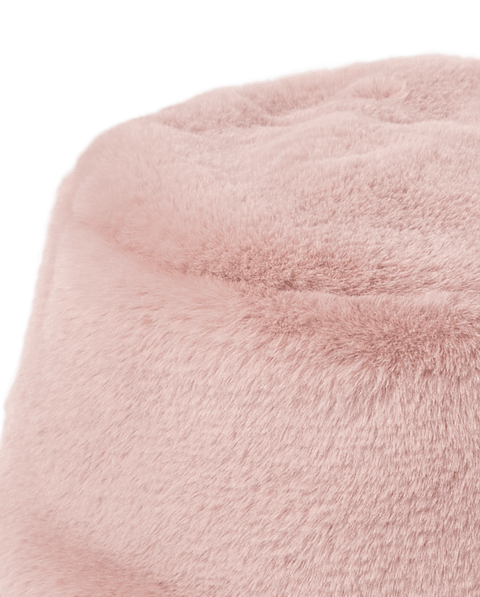 Панама The Children's Place Faux Fur Bucket Hat для девочек, цвет: Розовый