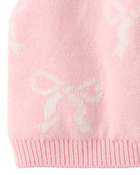 Шапки The Children's Place Bow Pom Pom 2-Pack для девочек-малышей, цвет: Разноцветный