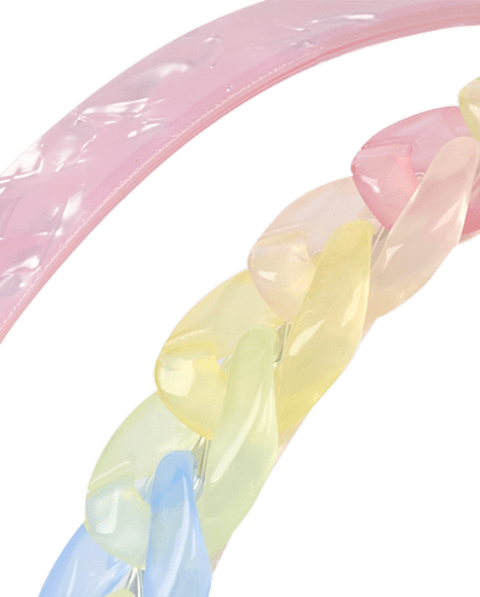 Аксессуары для волос The Children's Place Braided Headband 2-Pack для девочек, цвет: Разноцветный