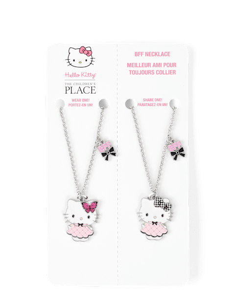 Колье The Children's Place Hello Kitty® BFF 2-Pack для девочек, цвет: Разноцветный