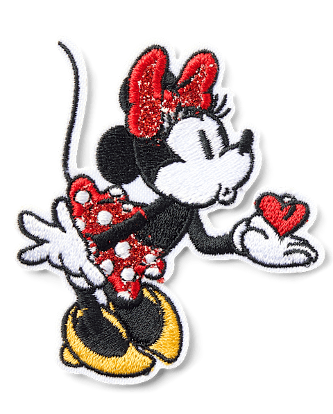 Аксессуары The Children's Place Minnie Mouse™ Embroidered Patch 2-Pack для девочек, цвет: Разноцветный