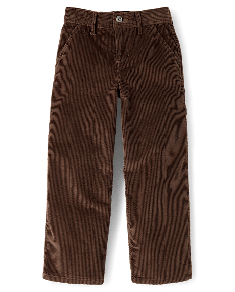 Брюки The Children's Place Baggy Corduroy для девочек, цвет: Коричневый