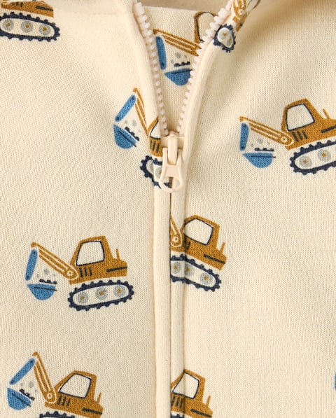 Комплекты The Children's Place Construction Truck 3-Piece Playwear Set для мальчиков-малышей, цвет: Кремовый