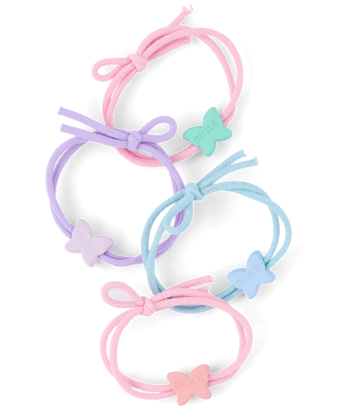 Аксессуары для волос The Children's Place Charm Hair Tie 12-Pack для девочек, цвет: Разноцветный