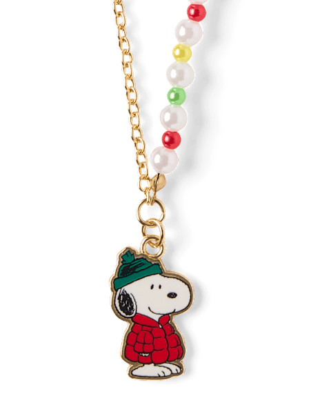 Колье The Children's Place Snoopy™ BFF Holiday 2-Pack для девочек, цвет: Разноцветный