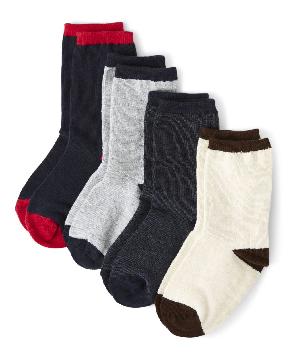 Boys Crew Socks 4-Pack - Every Day Play