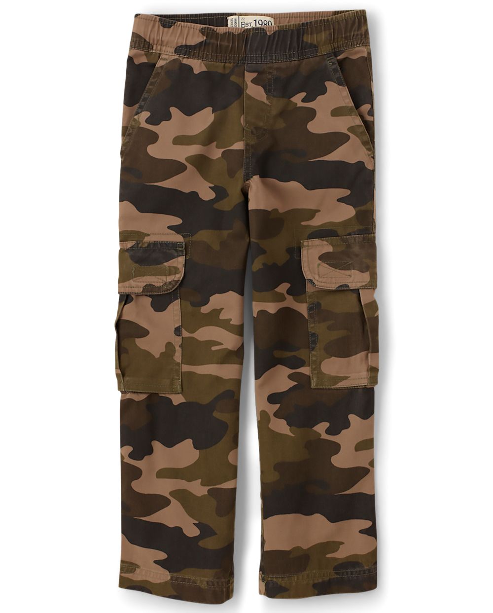 

Boys Boys Uniform Pull On Chino Cargo Pants - Green - The Children's Place
