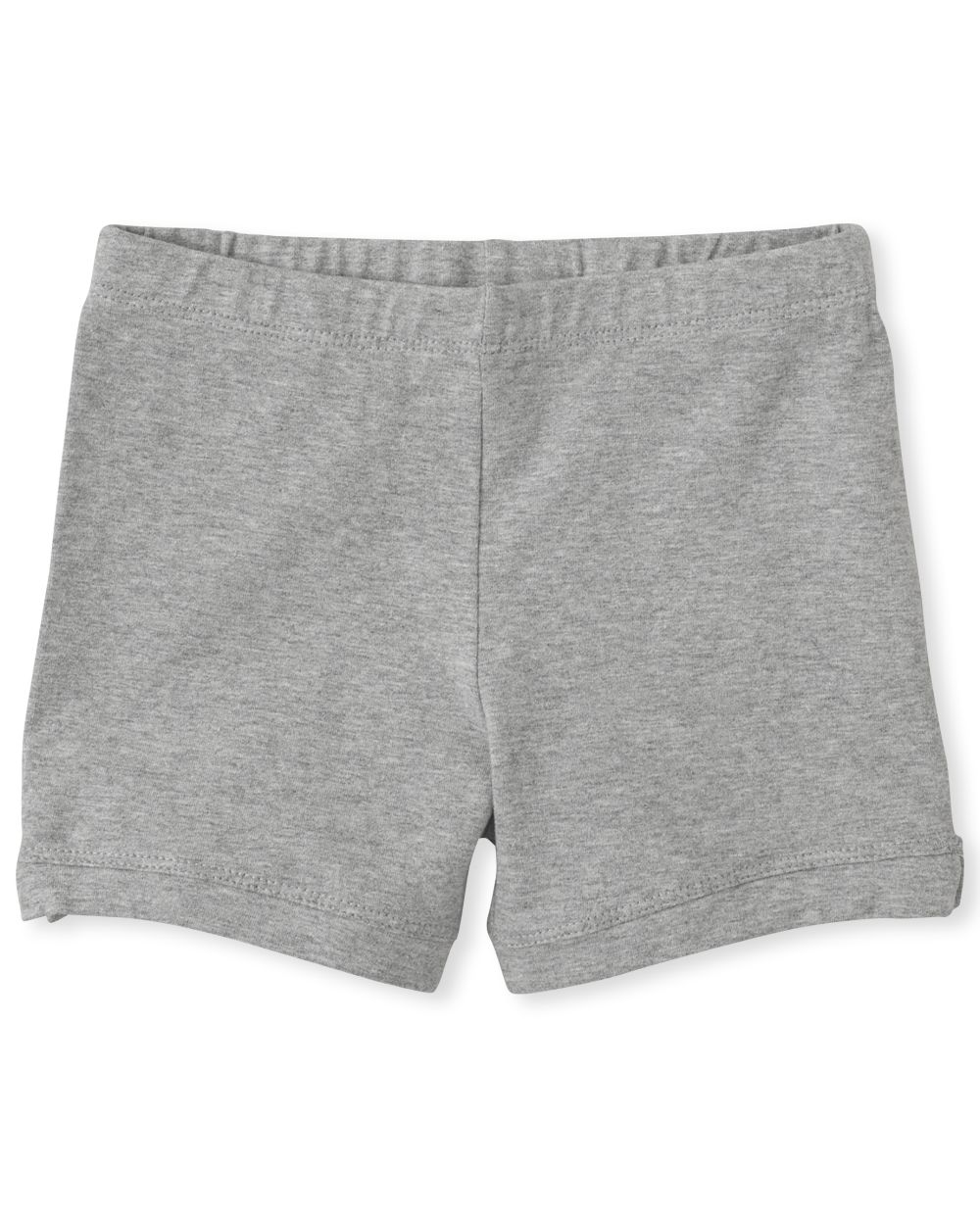 

Girls Uniform Cartwheel Shorts - Gray - The Children's Place