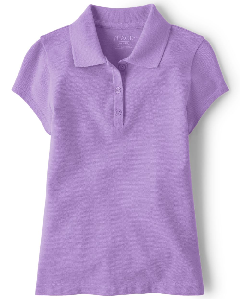 

s Uniform Pique Polo - Purple - The Children's Place