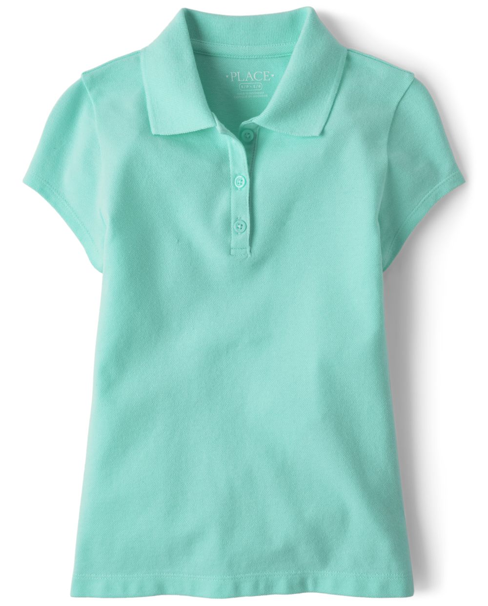 

s Uniform Pique Polo - Blue - The Children's Place