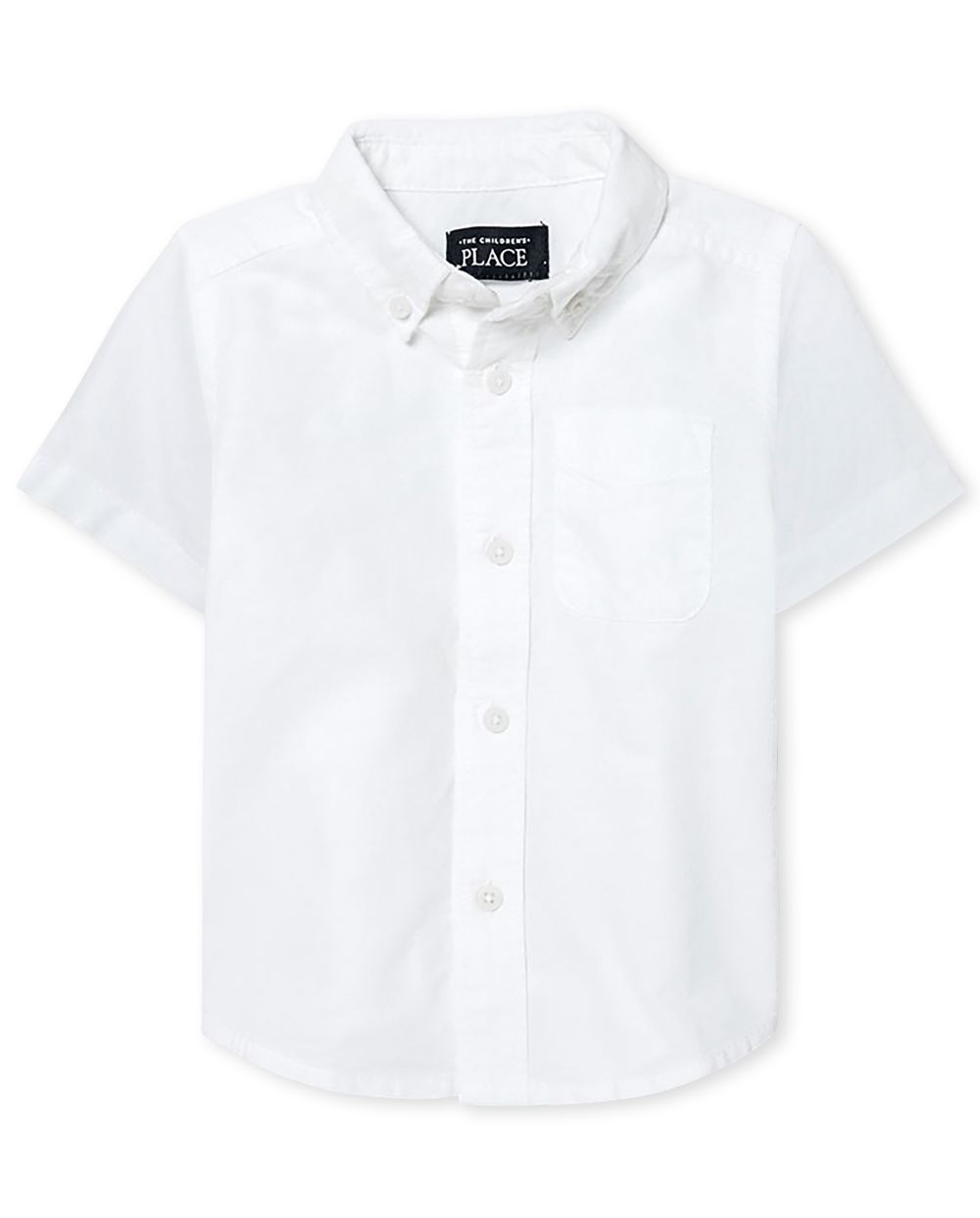 Baby And Toddler Boys Uniform Short Sleeve Oxford Button Down Shirt