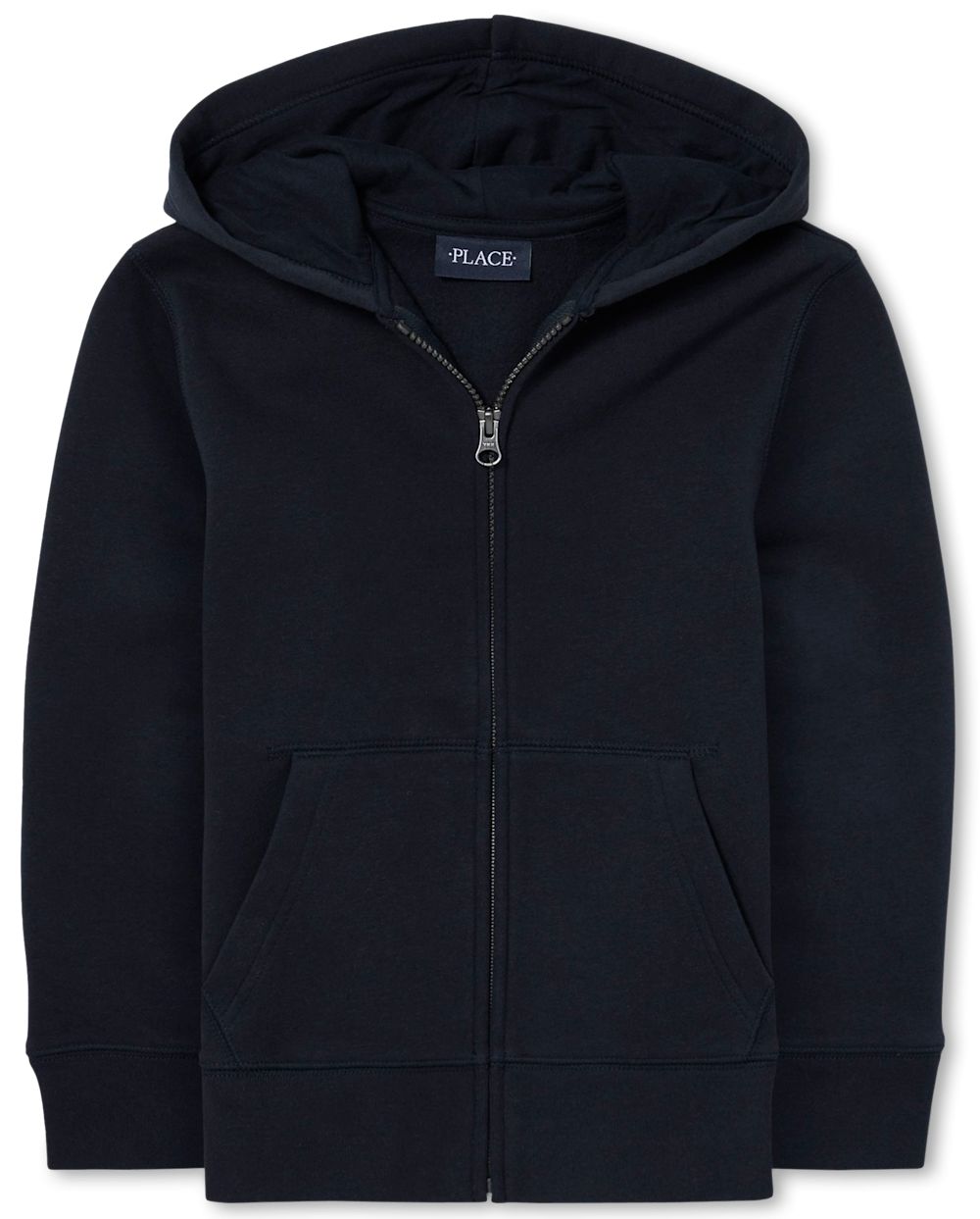 

Boys Boys Uniform Zip Up Hoodie - Blue - The Children's Place
