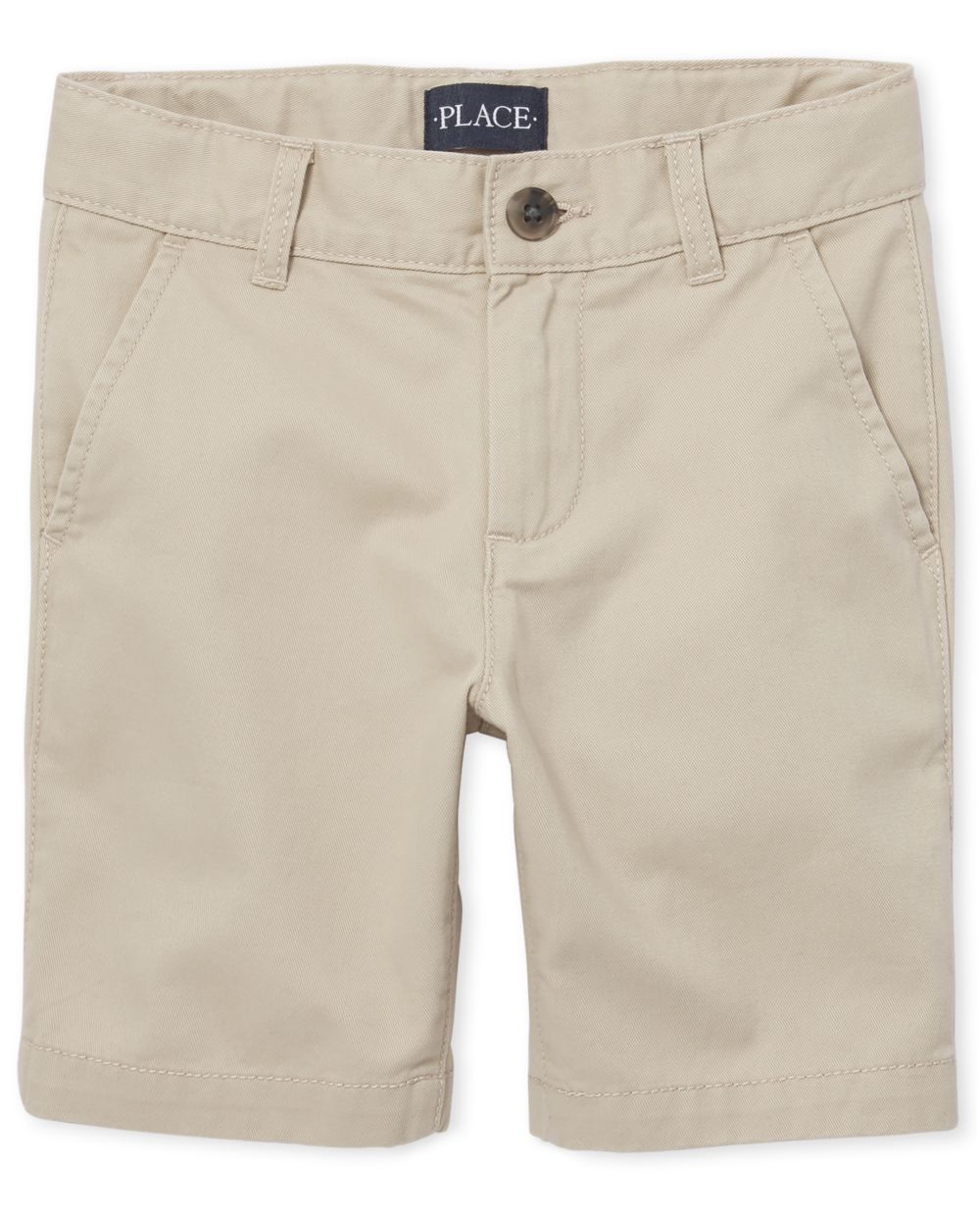 

Boys Boys Uniform Chino Shorts - Tan - The Children's Place