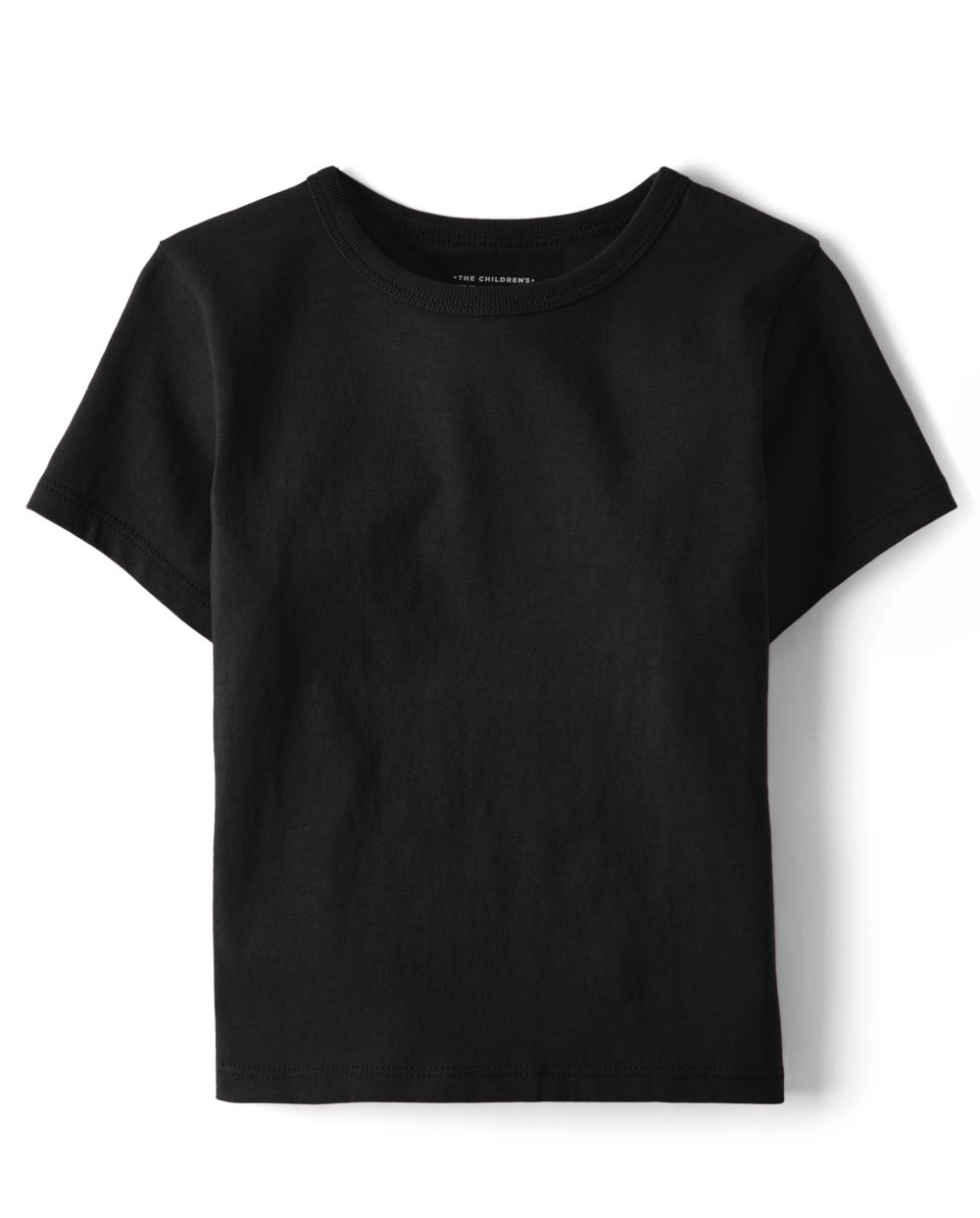 

s Baby And Toddler Boys Uniform Basic Layering Tee - Black T-Shirt - The Children's Place