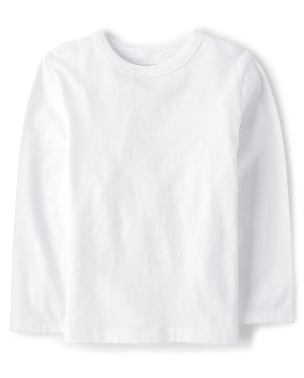 

s Baby And Toddler Boys Uniform Basic Layering Tee - White T-Shirt - The Children's Place