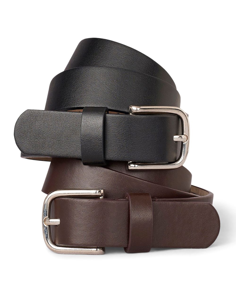 

Girls Uniform Belt 2-Pack - Black - The Children's Place