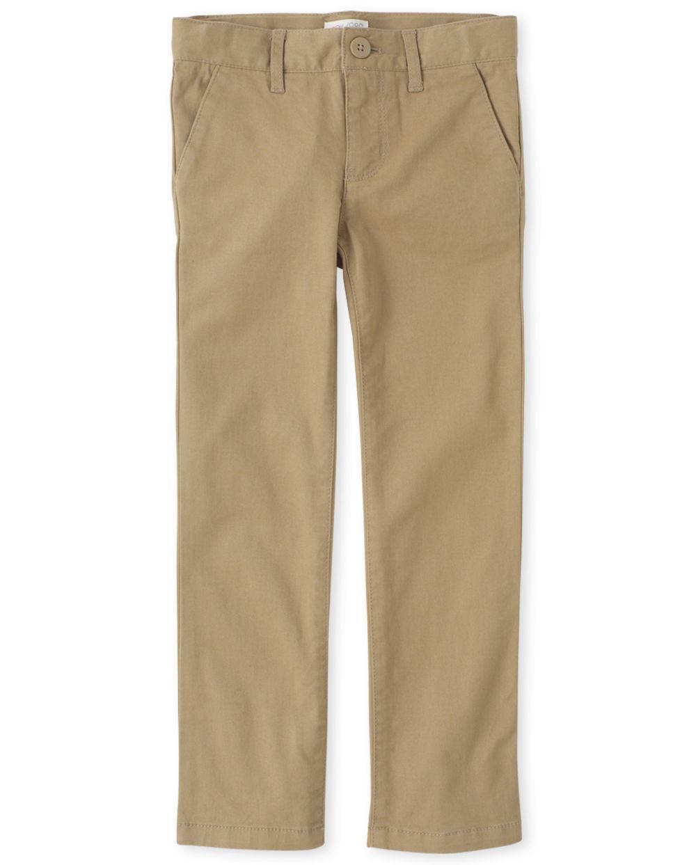 

Girls Uniform Skinny Chino Pants - Tan - The Children's Place