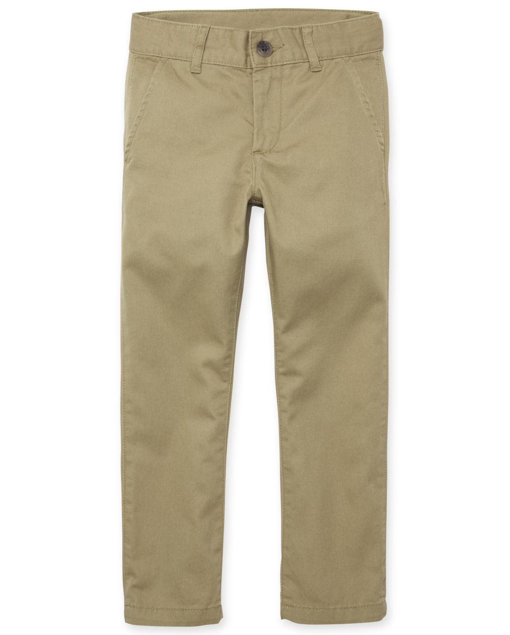 

Boys Boys Uniform Skinny Chino Pants - Tan - The Children's Place