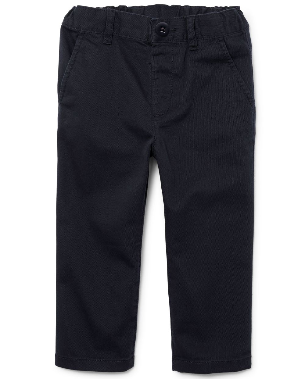 

s Baby And Toddler Boys Uniform Skinny Chino Pants - Blue - The Children's Place