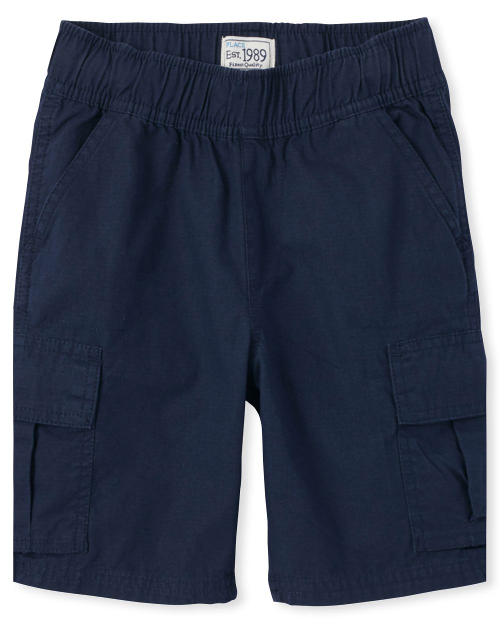 

Boys Boys Uniform Pull On Cargo Shorts - Blue - The Children's Place