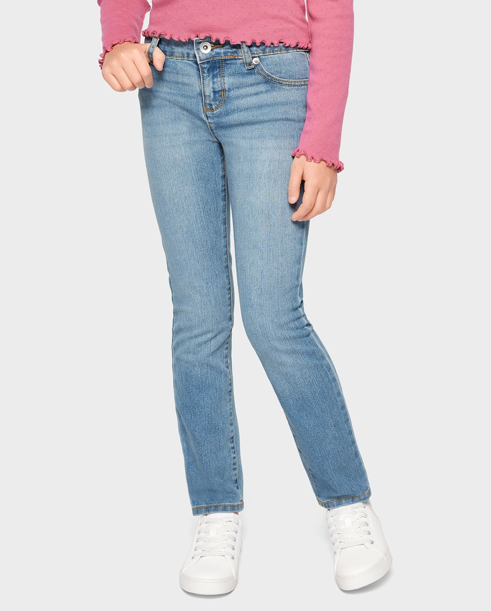 

s Basic Skinny Jeans - Denim - The Children's Place