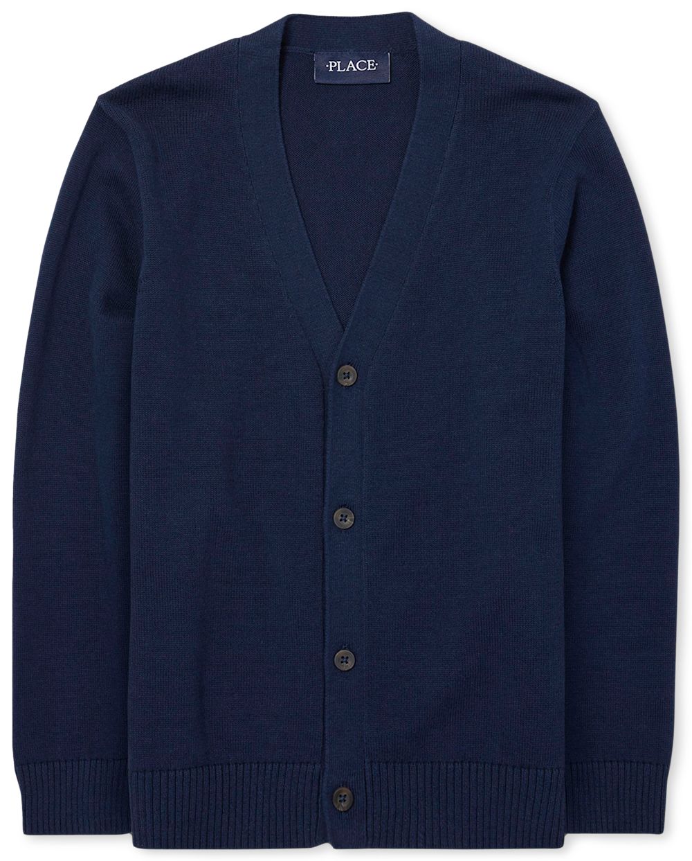 

Boys Boys Uniform Cardigan - Blue - The Children's Place