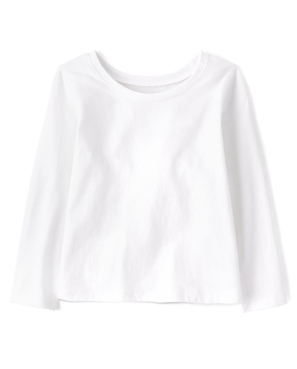 Baby And Toddler Girls Long Sleeve Basic Layering Tee