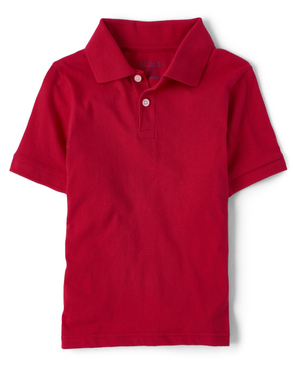 

s Boys Uniform Soft Jersey Polo - Red - The Children's Place