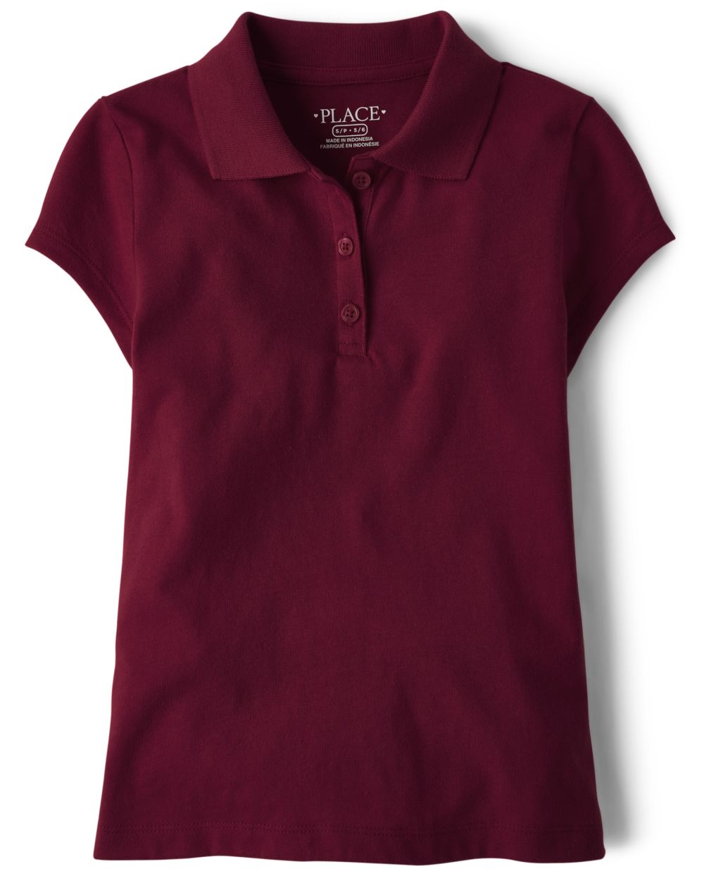 

s Uniform Soft Jersey Polo - Red - The Children's Place