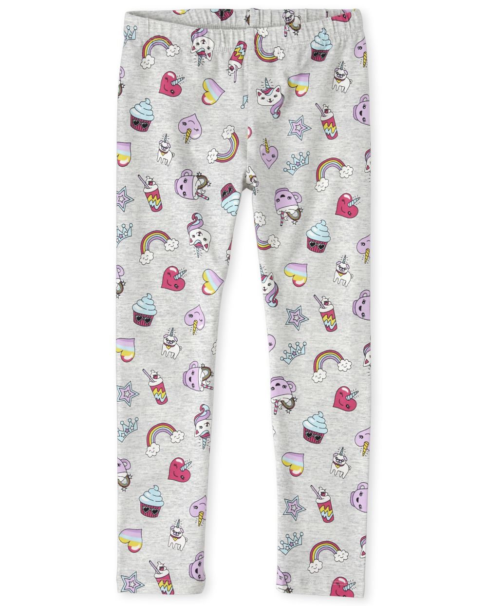 Girls Caticorn Leggings - Gray - The Children's Place