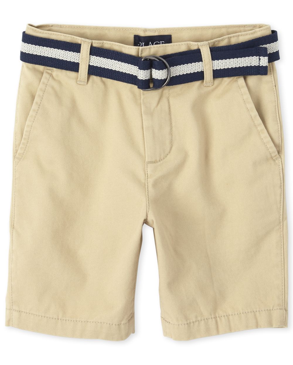 

s Boys Belted Chino Shorts - Tan - The Children's Place