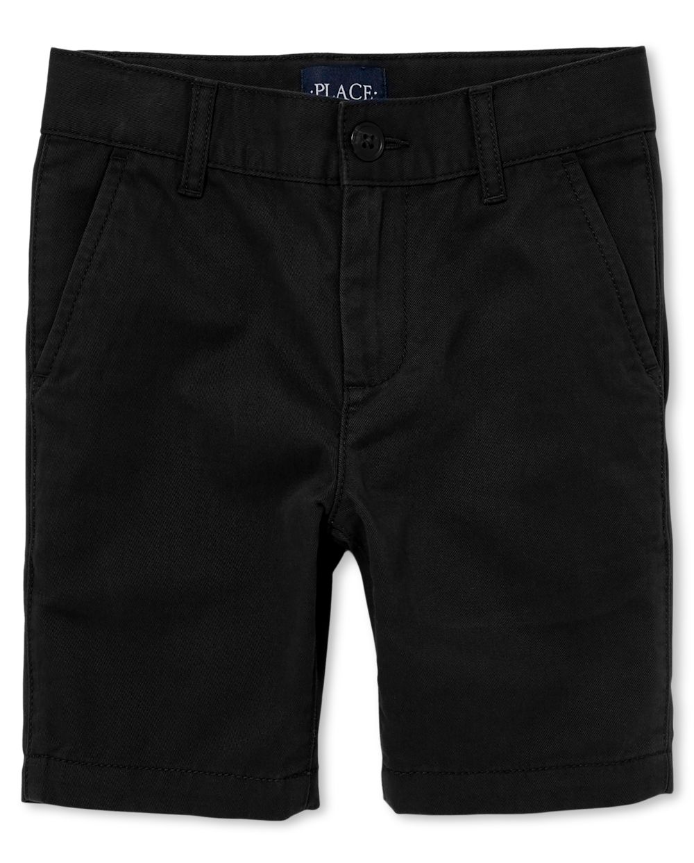 

Boys Boys Stretch Chino Shorts - Black - The Children's Place